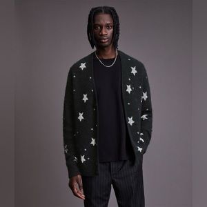 NWOT All Saints Midnight Star Cardigan - SZ Large